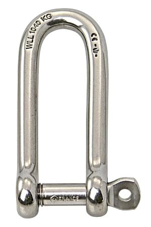 Grille Wichard largo 10mm manille longue pour bateau