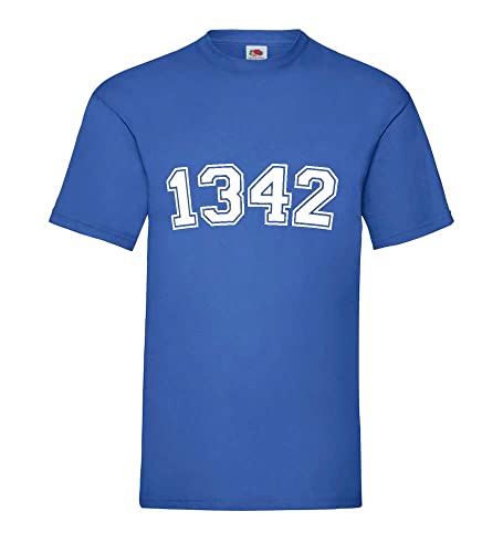T-shirt homme bleu roi XXXL vêtement masculin été grande taille