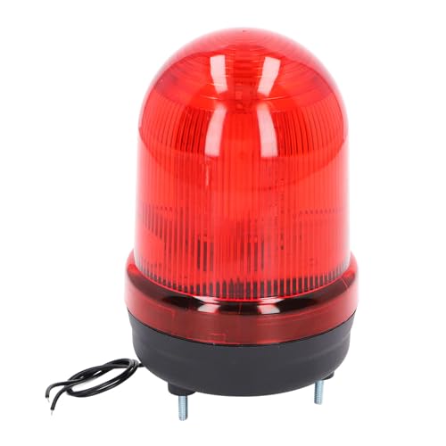 Luz Estroboscópica LED, LED de 2 W, Luces Intermitentes Giratorias de Advertencia de Seguridad con 3 Modos de Iluminación para Vehículos, Montacargas, Camiones, Tractores (24V)