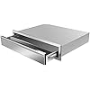 Outdoor Kitchen Drawers Stainless Steel Flush Mount BBQ Drawers Double Layer Access Storage Drawers for Outdoor Kitchen Or BBQ Island Patio Grill Station 30W X 65H X 23D Inch