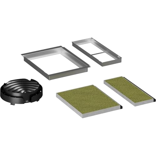 Siemens LZ11KKV16 Clean Air Plus Kit de recirculation d'air - Accessoires pour hottes sans cheminée - Fonction anti-poisson et anti-pollen - Filtre anti-odeur durable - Durée de vie de 12 à 18 mois -