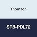 Thomson SR8-PDL72 LinearRace Support Rail, Pre-Drilled Shaft, 1/2" Shaft Diameter, 72" Length