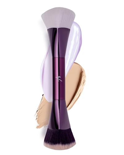 Anisa Beauty Dual-Ended Pinnacle Brush, 2-in-1 Skincare Tool & Makeup Brush