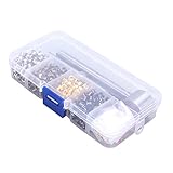 CHICIRIS Metall -TROMET 3 -mm Kit für Kleidungsmodifikation, Einfache Installation, 400pcs Jugendliche für Schuhe und Taschen