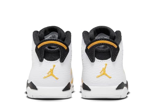 Jordan Toddler's 6 Retro White/Yellow Ochre-Black (DV3606 170)4