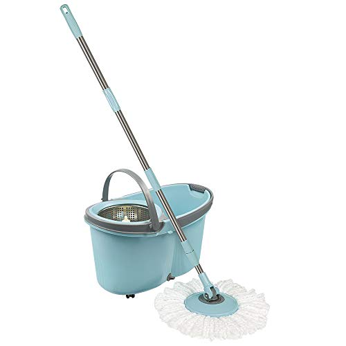 Esfregão Mop, Com Rodinhas, Limpeza Prática, Mor
