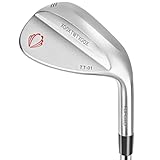 XOOXTWTXOOX 56 Carbon Steel Forged Utility Golf Irons, Sand Wedge, High-Launch Wedge with Milled Grooves for Stable Spin and Consistent Ball Striking, Suitable for Male and Female Players