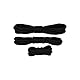 EIS Bondageseil Set 3-teilig | BDSM Fesselseile für Paare | 3,5m & 10m Längen | Robuste & weiche Bondage Seile für sinnliche Fesselspiele und erotische Abenteuer | Schwarz