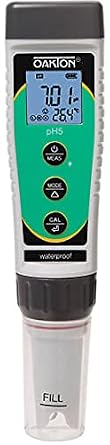 Oakton Instruments WD-35634-16 pHTestr 5 Waterproof Pocket Tester,2-16 pH