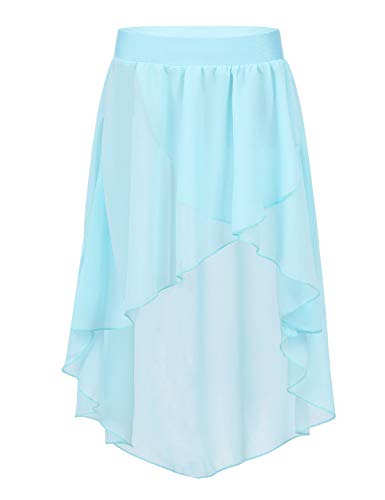 moily Big Girls High Low Dance Skirts Ballet Modern Jazz Lyrical Studio Practice