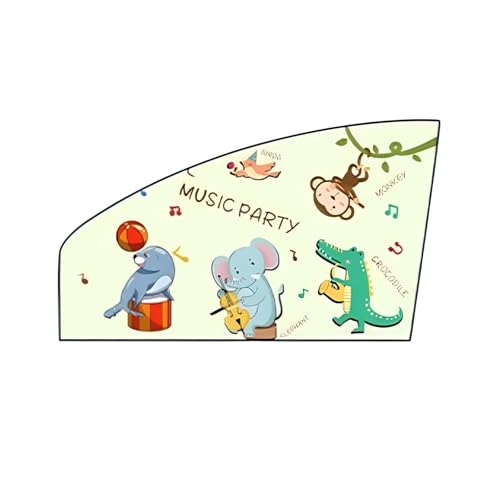 [Cociliye]�y�x�r�[�J�[�Ή��z���Ύ��Ռ��T�� �ԓ����x�㏸�h�~ �T�C�h�h�E��p UV�J�b�g�J�[�e�� �C�u���̒��Q���K �S���e�[�v�s�v �g�p�\ (���^�݌v) ����ȁy�G���t�@���g�o���h�z