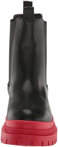 YOKI Women's Duck Rain Boot, Red, 7 | Image 1