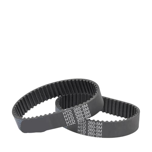 Courroie HTD5M 255mm en caoutchouc premium haute densité 51 dents pour poulie synchrone