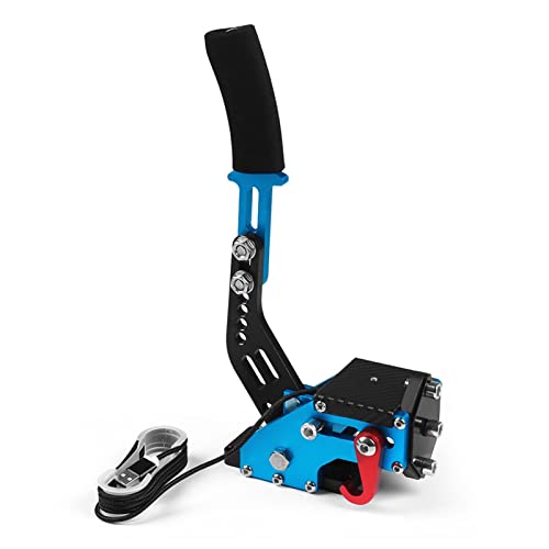 ZOYAFA Système de frein à main USB réglable 14 bits pour jeux de course G25/27/29 T300 T500 Fanatec Osw Dirt Rally (couleur : bleu) Cover
