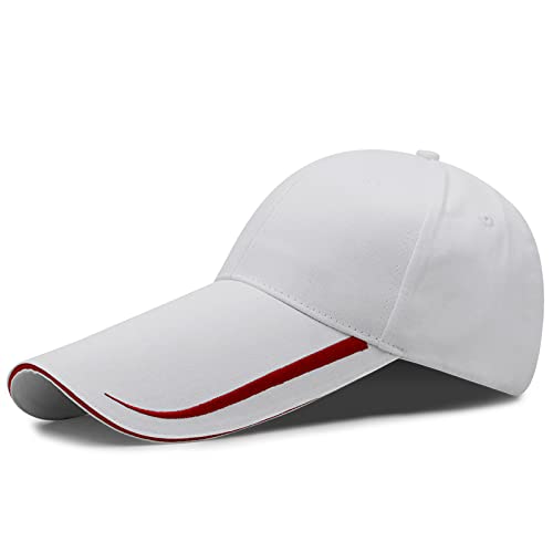 Casquette Homme 14cm Longue visière Grande tête Homme Grande Taille Causal Peaked Chapeaux Cool Chapeau De Pêche Homme Plus La Taille 55-60 cm 60-65cm