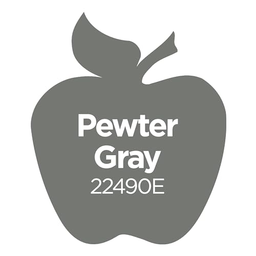 Apple Barrel ACRYLIC PAINT, 16 oz, Pewter Grey (Pack of 2)
