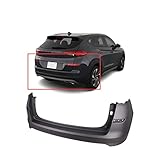 FitParts Compatible With Rear Upper Bumper Cover 2019 2020 2021 Hyundai Tucson SE SEL GLS 19 20 21. New, Primed and Ready for Paint. W/O Park Assist Sensor Holes. 86611D3500 HY1100237