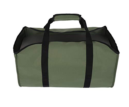 BEISUOSI Firewood Log Carrier Tote Bag,Canvas Firewood Holder,Extra Large Durable Wood Stoves,Firewood,Logs, Camping,Landscaping - Image 4