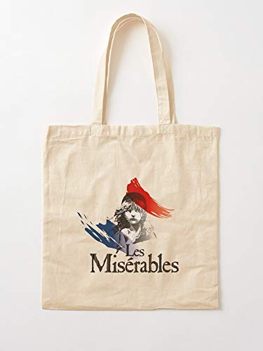 Musical Hugo Miserables Movie Victor Logo Play Them My Les Tote Cotton Very Bag | Bolsas de supermercado de lona Bolsas de mano con asas Bolsas de algodón duraderas