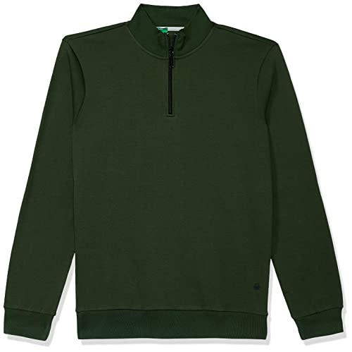 Image of United Colors of Benetton Men's Slim Tshirts (3019J7120I Olive XL)