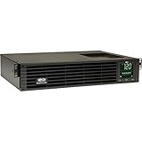 Tripp Lite SmartPro 120V 1.5kVA 1.35kW Line-Interactive Sine Wave UPS, 2U Rack/Tower, WEBCARDLX Network Interface, LCD, USB, 8 Outlets, 2 & 3 Year Warranties, $250,000 Insurance (SMART1500RM2UN)