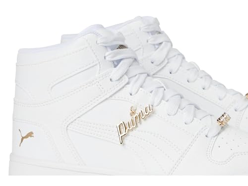 Image of PUMA Boys' Rebound Layup Mid Sneakers