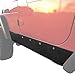 Hooke Road TJ Body Armor Cladding Skid Plate Rocker Panel Guards Rock Slide Compatible with Jeep Wrangler TJ 1997-2006 (Exclude 04-06 TJ Unlimited/LJ)