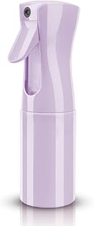 Continuous Fine Mist Spray Bottles, Shyuzi 160ml(5.4oz) Empty Water Mister Ultra Fine Spray Bottle for Hair Styling, Clean...