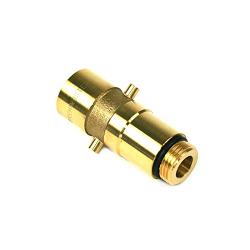 Drehmeister Adaptateur GPL (1 3/4x W 21,8) - Adaptateur à baïonnette (Holland England UK Autogas Adapter) Adaptateur de réservoir pour gaz