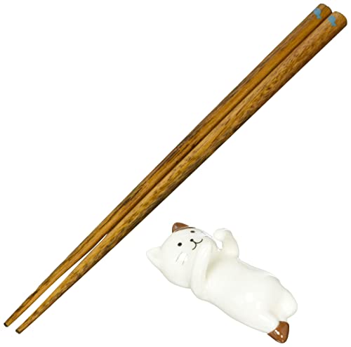 デコレ お箸ぎゅっと箸置きセット ねこ 30×74×H30mm MG-43501