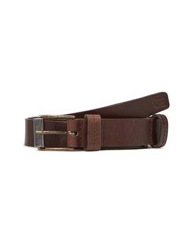 G-STAR Correct Belt Cinturón, Multicolor (Oxide Gold/Brown Chocolate D27074-e050-h636), 70 para Hombre