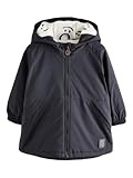Des essentiels intemporels NEXT Garçon Manteau imperméable Noir 12 Mois-18 Mois