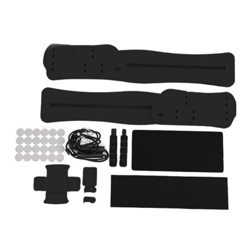 Alomejor AB Exercise Board, Portable Foldable Equipment for Home Workout, Versatile Core Trainer with 15 Modes for All Fitness Levels (Black丨No Timer丨No Armrest)