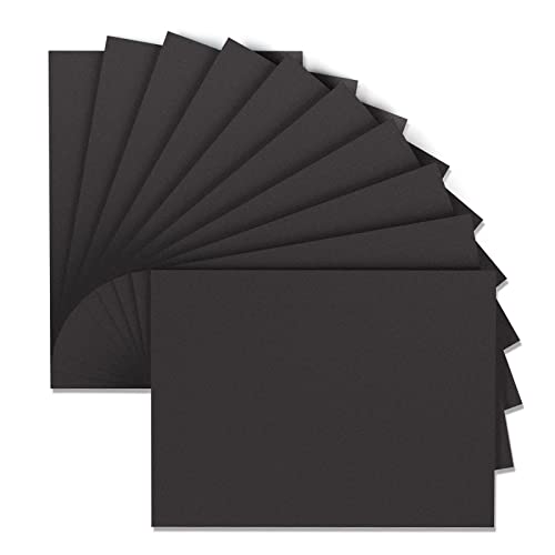 MEARCOOH Black Foam Sheets Crafts 9x12 Inch 2mm Eva Craft Foam Paper for Crafts Project Preschoolers Classroom Scrapbooking DIY Cosplay(10 Sheets)
