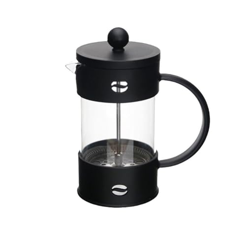 JINSHANLIANG High Borosilicate Coffee Pot French Press Filter High Temperature Resistant Tea Maker Portable Tea Maker Coffee Bean French Press(Z)