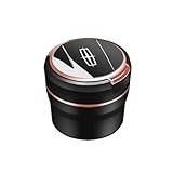 リンカーン MKX ナビゲーター MKC アビエーター MKS ナビゲーター用車用灰皿、蓋付きポータブル無煙車用灰皿、臭い防止車用タバコ灰,gold-A