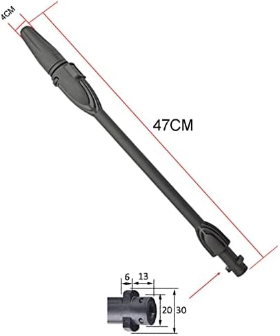 YUET High Pressure Washer for Karcher Series,Spare Parts For Kärcher K2 K3 K4 K5 K6 K7, Dual-Function Dirt Blaster Spray Gun Replacement Nozzles Lance Jet Wash Car Rotating Extension Adjustable Nozzle