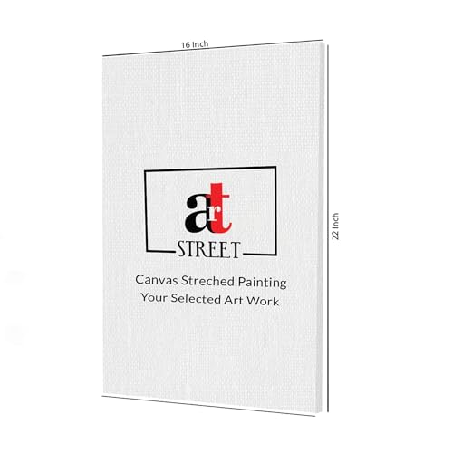 Image of PAINTINGMANTRA Stretched Modern Canvas Wall Art Painting, Women with Blue Butterfly Artwork for Living Room, Home, Bedroom, Office Decoration (Set of 1, 16x22 Inch)
