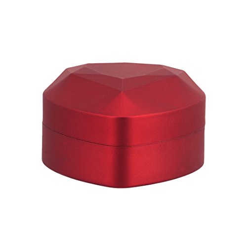 Naimo Engagement Ring Box Earrings Coin Jewelry Ring Box Case With Led Lighted Up For Proposal Engagement Wedding Gift (Red) #TOP4