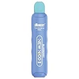 iPPUKU RELAX NEW NICO 擬似ニコチン 無煙 電子タバコ VAPE ベイプ 水蒸気タバコ シーシャ 禁煙グッズ ニコチンなし ニコチンゼロ タールなし 爆煙 副流煙ナシ 大容量 持ち運び 禁煙サポート1300回 リキッド 使い捨て コンパクト 小型 初心者向け 上級者向け 女性 節煙 最新型 (BLUEBERRY(無煙）)