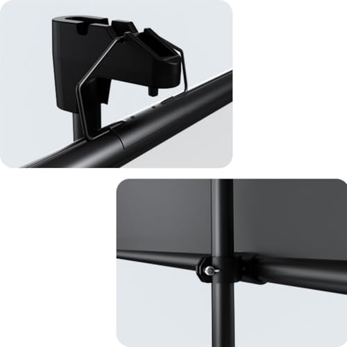 Pantalla de proyector portátil 72" (16:9) con soporte miniatura 3
