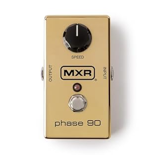 MXR Phase 90 Gold Guitar Effects Pedal 50th Anniversary