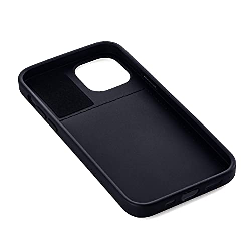 Dockem I61-12 BNG LUX M2T Iphone 12 And 12 Pro Wallet Case: Hidden Metal Plate For Magnetic Mounting With Canvas Style Synthetic Leather, 2 Card Slots  thumb #7