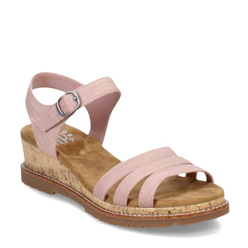 Skechers BOBS Desert Chill - Sandalias de noche para mujer, Rosa (Blush), 36.5 EU