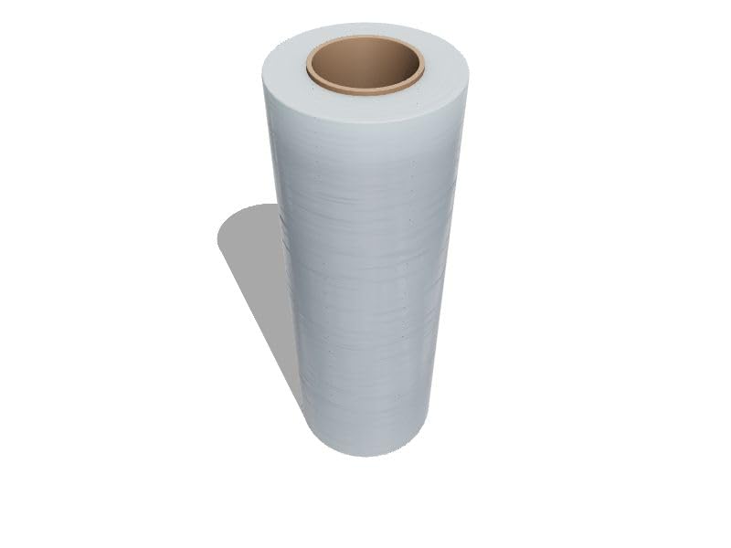 IPACKNOW 1 Roll Stretch Film Wrap 18'' x1500 80 Gauge Ft Per Roll 80 Gauge Heavy Duty Industrial Strengh 800% Stretch Capacity Pallet Wrap for Moving High Performance Stretch Film