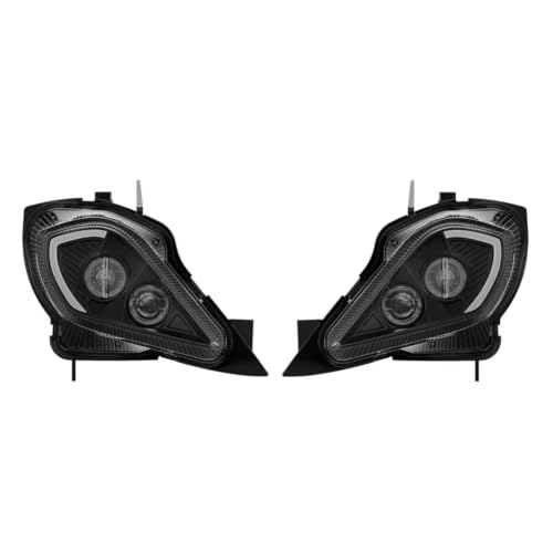 Phare LED pour Raptor 700 et YFZ450R optique DRL pour quad YFM350 Wolverine