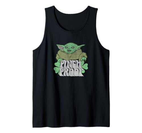 Débardeur Grogu Star Wars pour la Saint-Patrick - Top vert anti-pincement