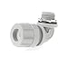 Woodhead 00-4940 Cable Strain Relief Grip Grommet, Max-Loc Cord Seal, Right Angle Male, Oval UF Cable Hole, 1/2" NPT Thread Size, .218-.421" Cable Diameter
