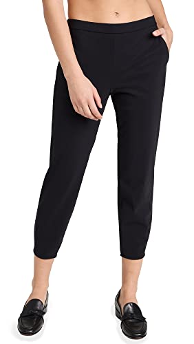 Theory Women's Tapered Dart Pull-on Pant in Precision Ponte