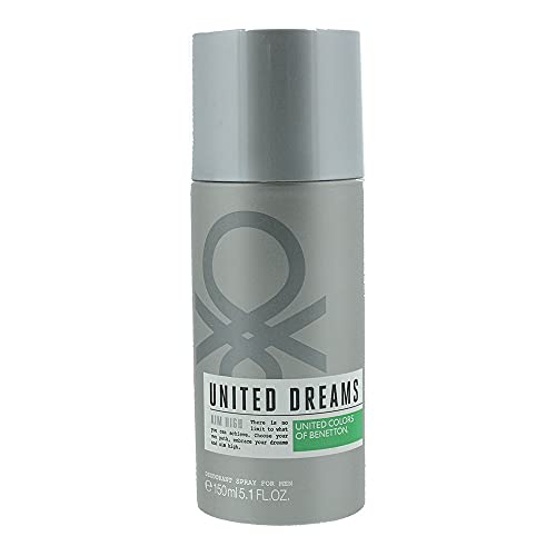 UNITED COLORS OF BENETTON Dreams Aim Deodorant Mint Spray For Men, 150Ml